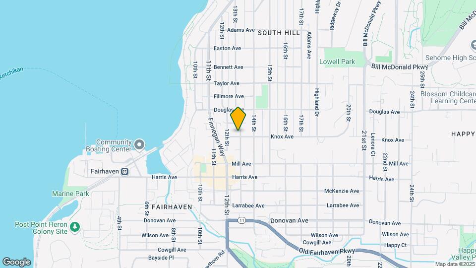 1030 13th St Map and Location Details