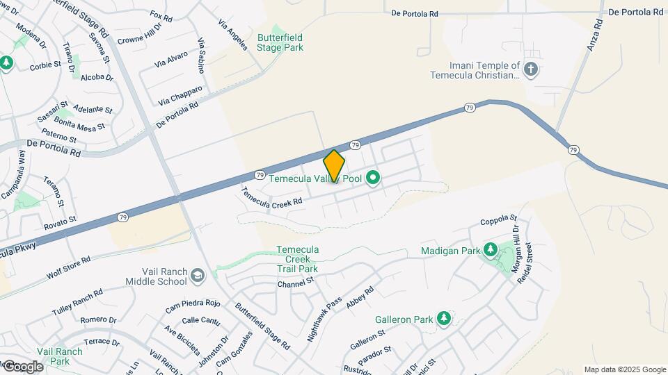 33812 Temecula Creek Rd Map and Location Details