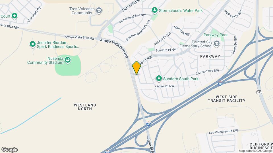 939 Tambora St NW Map and Location Details