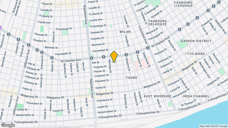 4013 Prytania St Mapa y Detalles de la Ubicación