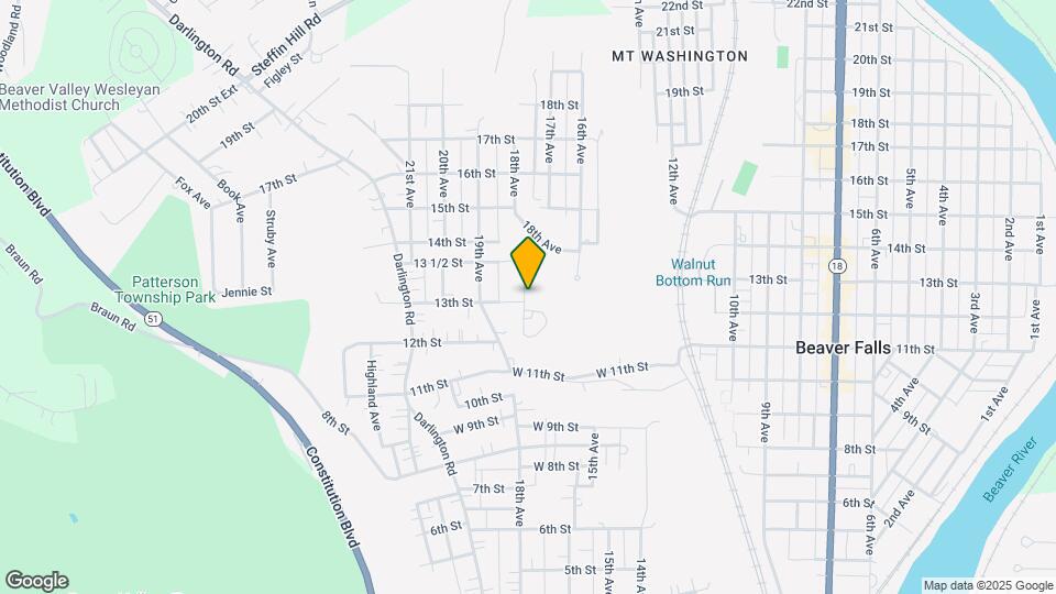 Connolly Park Map and Location Details