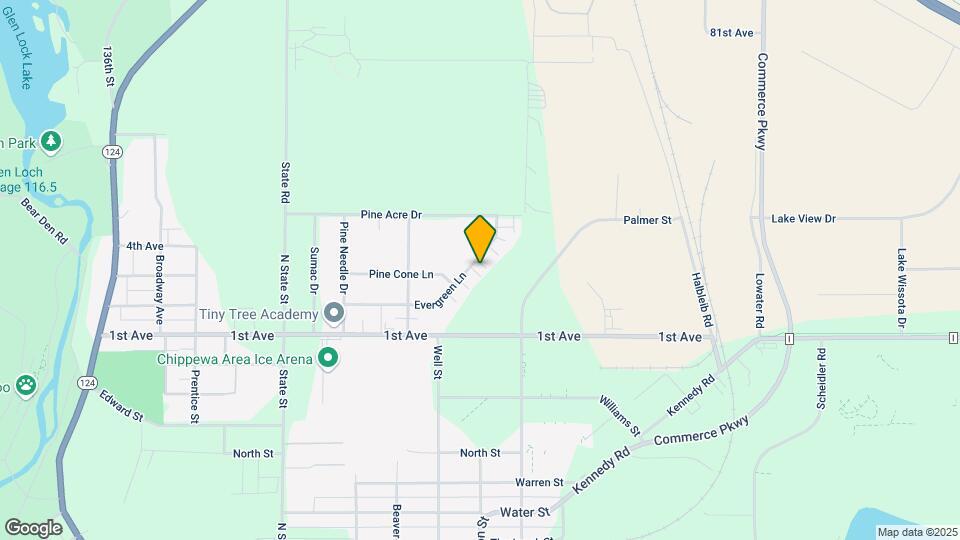 1137 Evergreen Ln Mapa y Detalles de la Ubicación