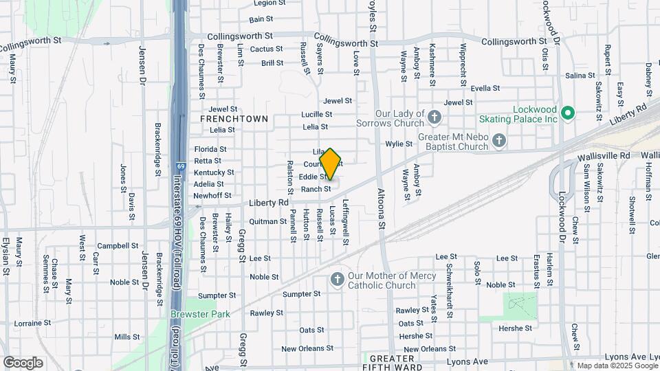 4013 Ranch St Map and Location Details