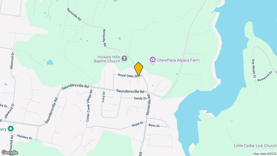 601 Oak Cove Ct Map and Location Details