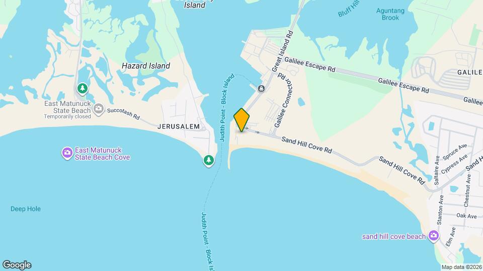 246 Sand Hill Cove Rd Map and Location Details