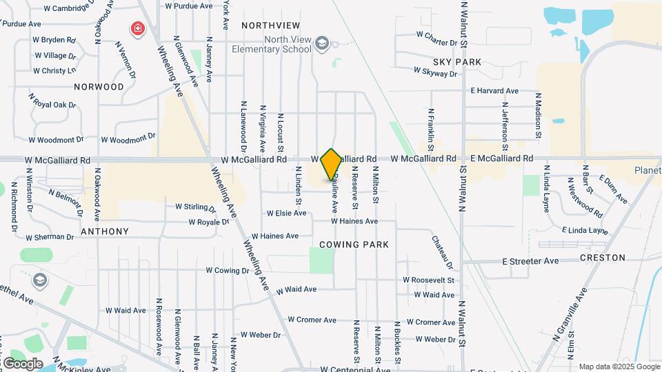 3005 N Pauline Ave Map and Location Details
