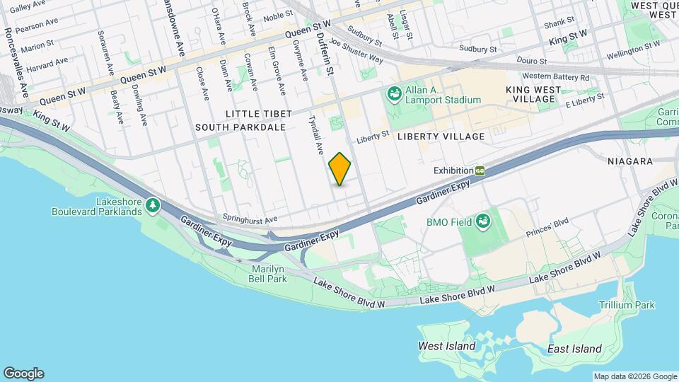 19 Tyndall Av Map and Location Details