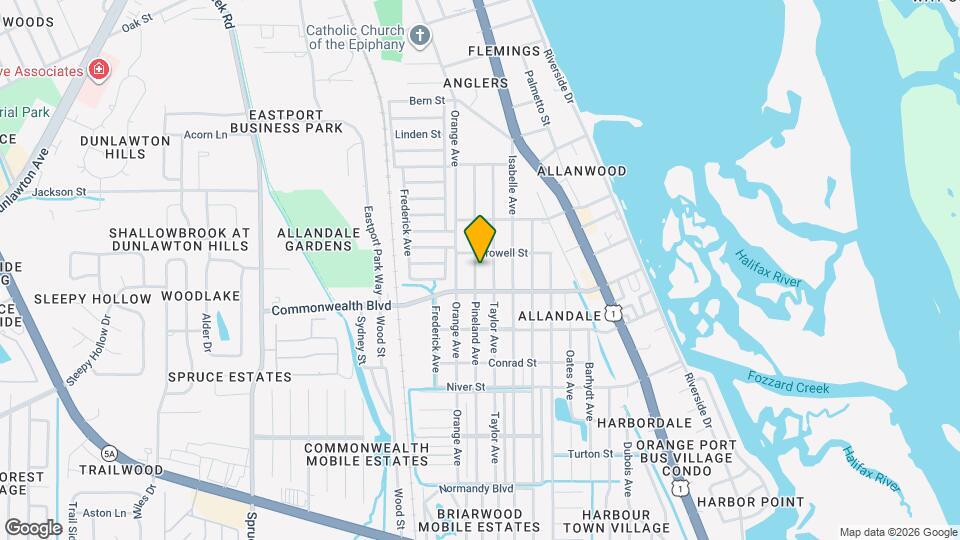 5173 Pineland Ave Map and Location Details