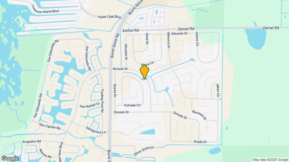 25197 Alcazar Dr Map and Location Details