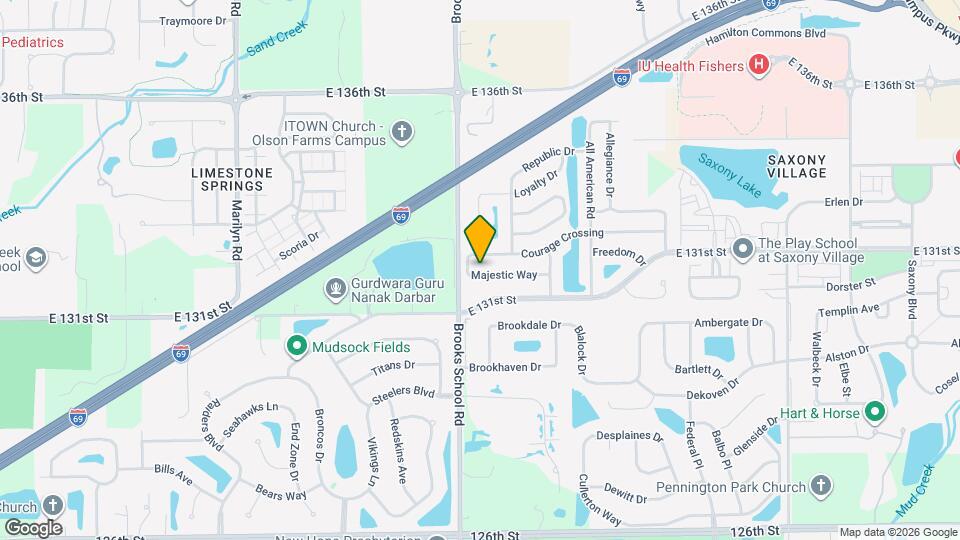 12540 Majestic Way Map and Location Details