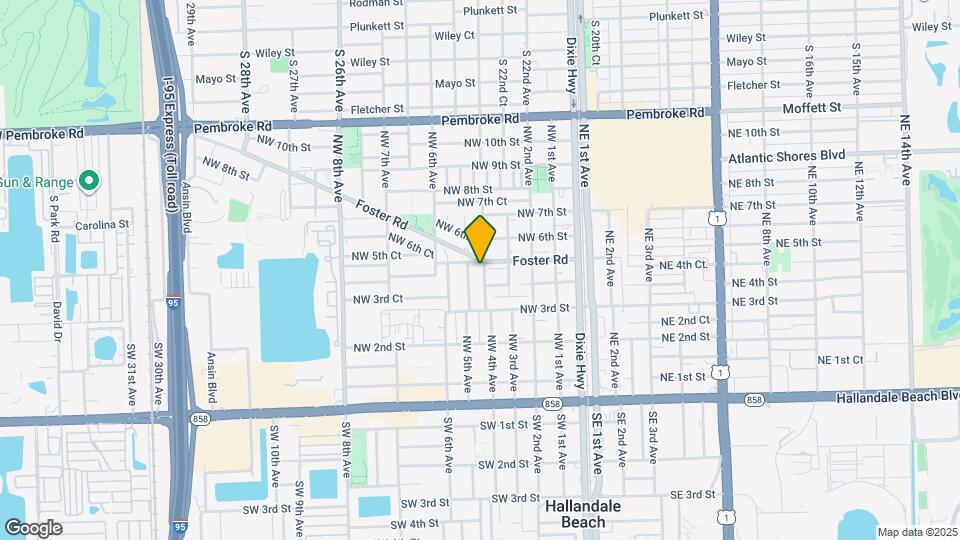 413 NW 4th Ave Map and Location Details