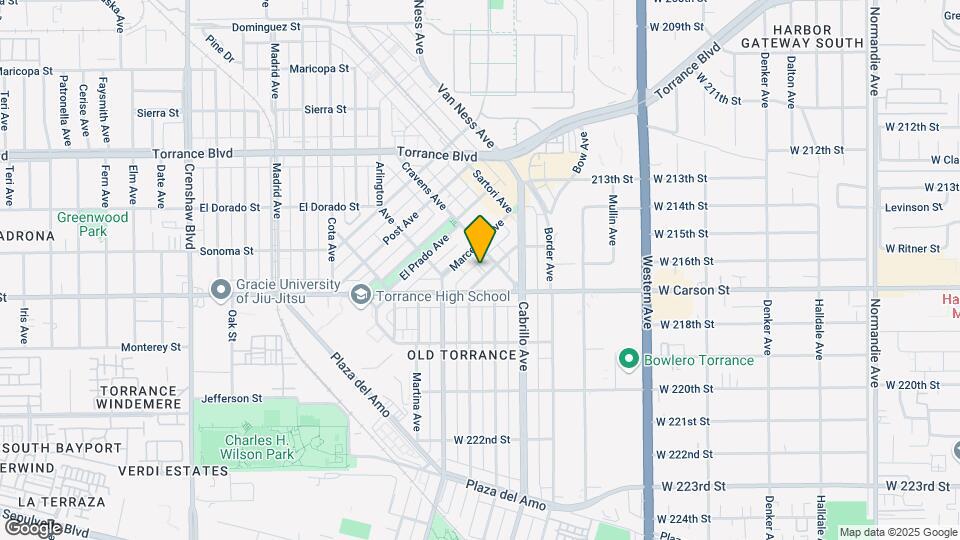 1667 Gramercy Ave Map and Location Details