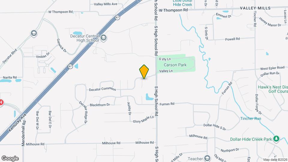 5517 Snowberry Ct Mapa y Detalles de la Ubicación