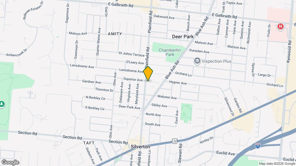 7236 Plainfield Rd Map and Location Details