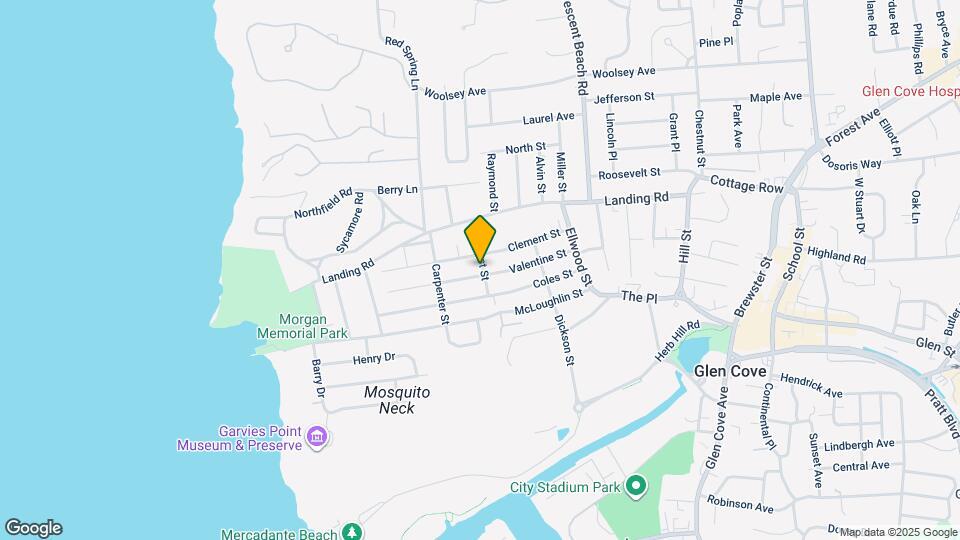 44 Valentine St, Unit Apt #1 Map and Location Details