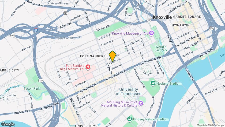 1628 Clinch Ave Map and Location Details