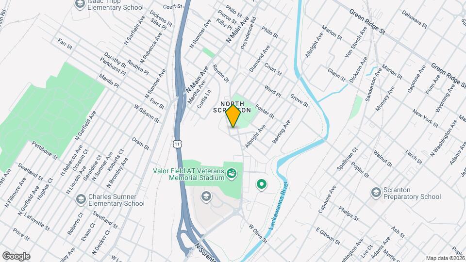 933 Providence Rd Map and Location Details