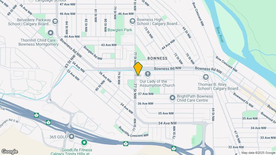 7720 39 Av NW Map and Location Details