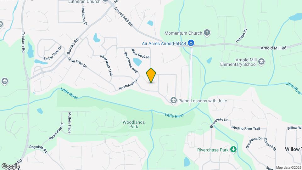 855 Riverstone Ln Map and Location Details
