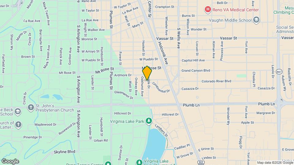 1643 Lakeside Dr Map and Location Details