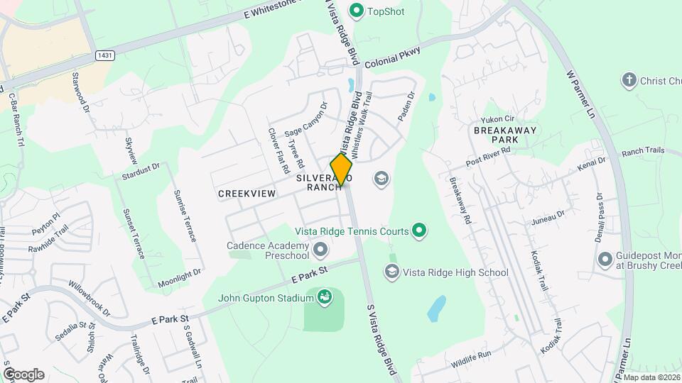 316 Gold Star Dr Map and Location Details