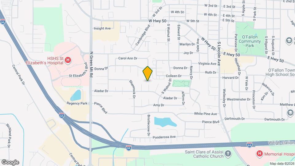 1109 Danzig Dr Map and Location Details