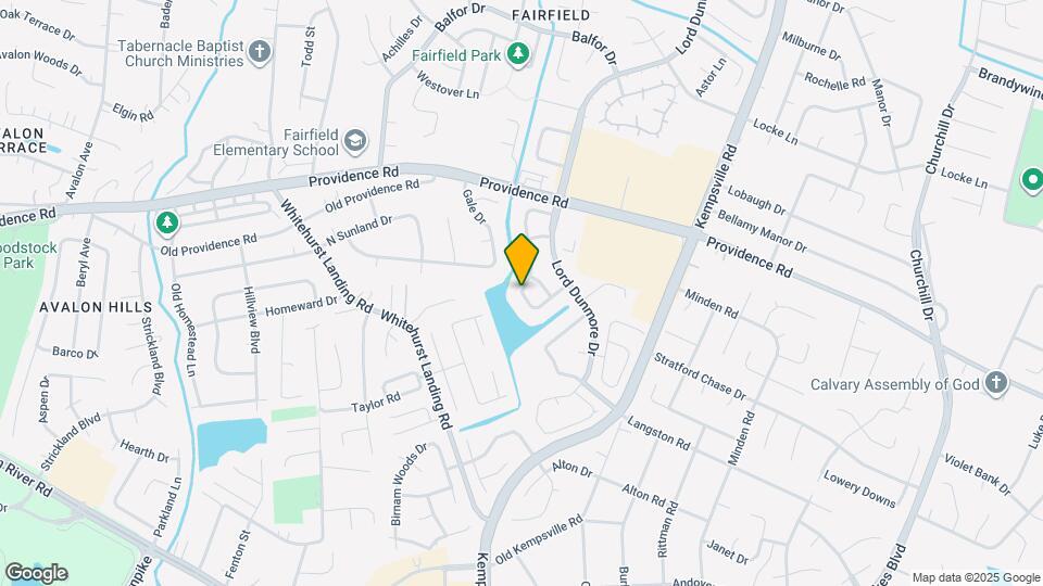 5430 Chatham Lake Dr Map and Location Details