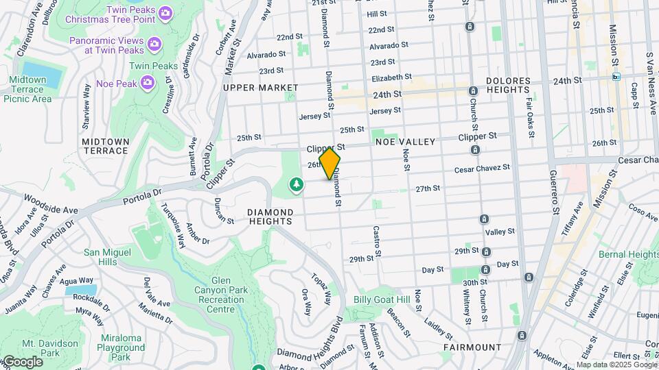 4319 Cesar Chavez St Map and Location Details