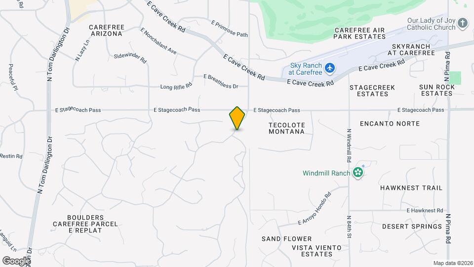 3001 Ironwood Rd Map and Location Details