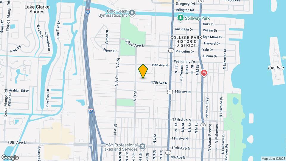 1238 17th Ave N-Unit -Unit 4 Map and Location Details