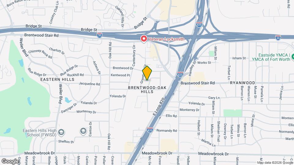 1732 Sheffield Pl Map and Location Details