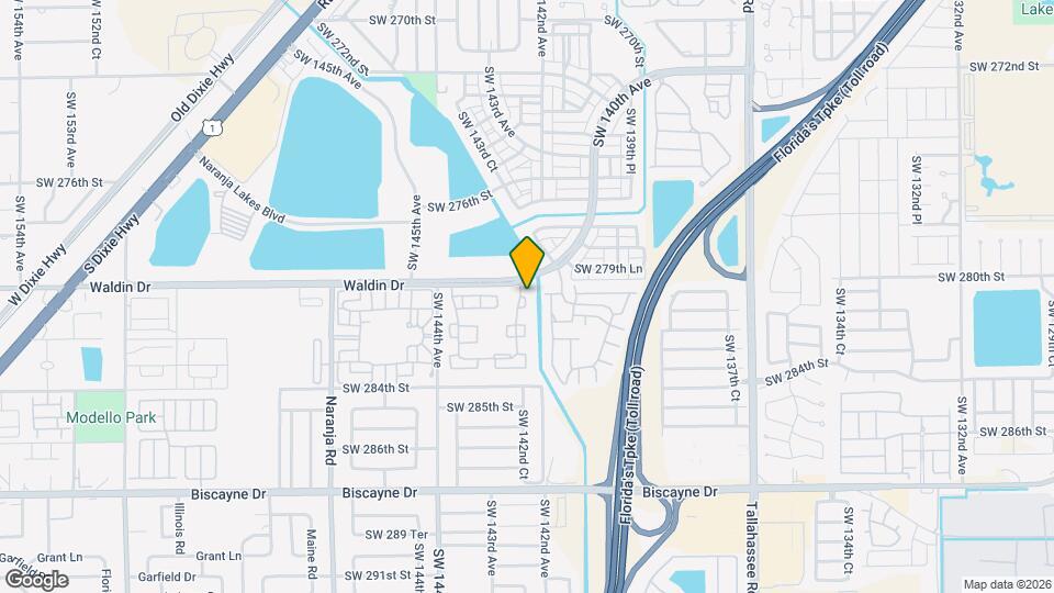 28021 SW 142nd Ct Map and Location Details