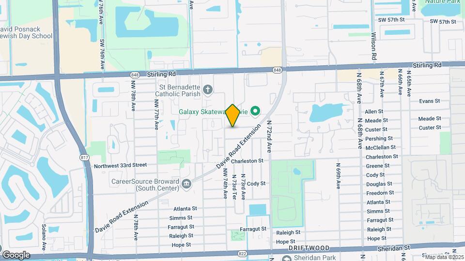 7360 NW 37th St Map and Location Details