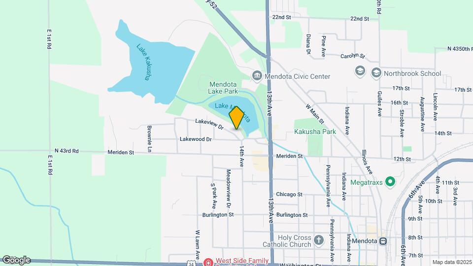 1402 Lakeview Dr Map and Location Details