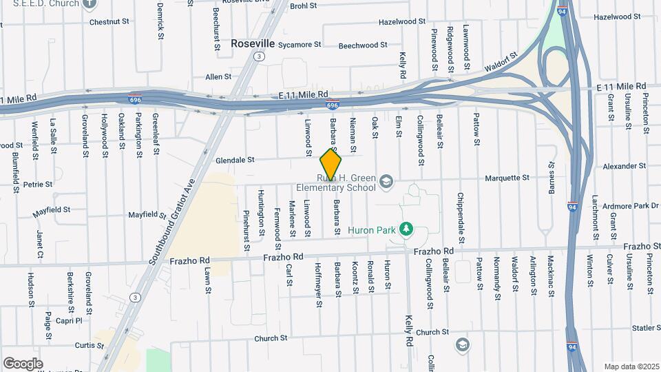 18350 Marquette St Map and Location Details