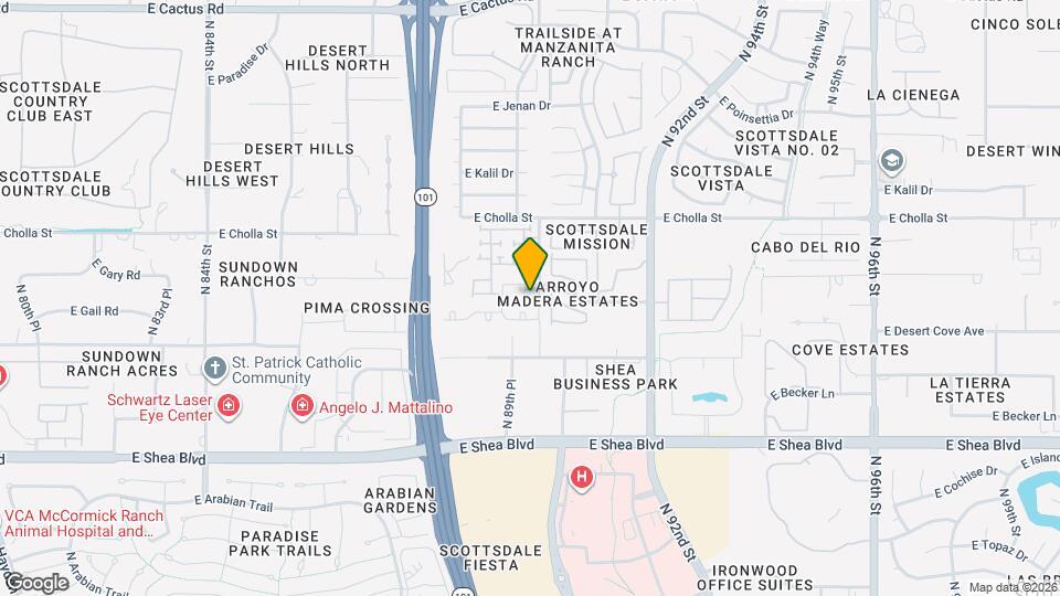 8979 E Gail Rd Map and Location Details