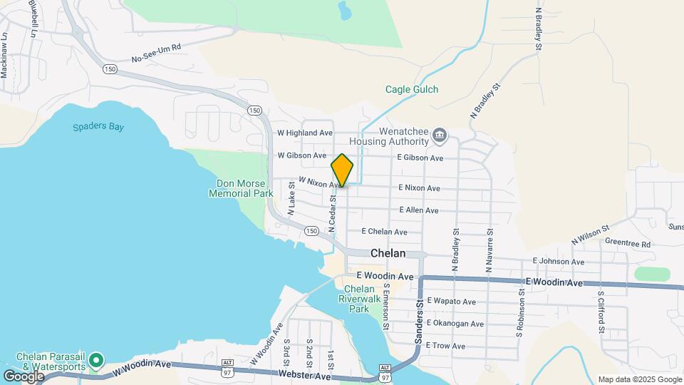 417 N Columbia St Map and Location Details