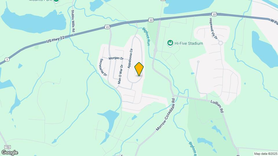 5490 Appaloosa Cir Map and Location Details