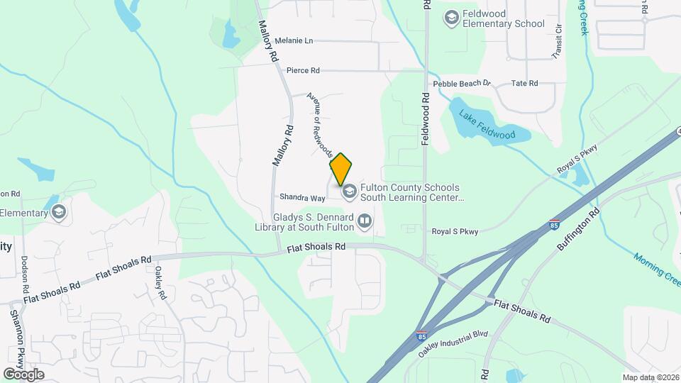 3900 Shandra Way Map and Location Details