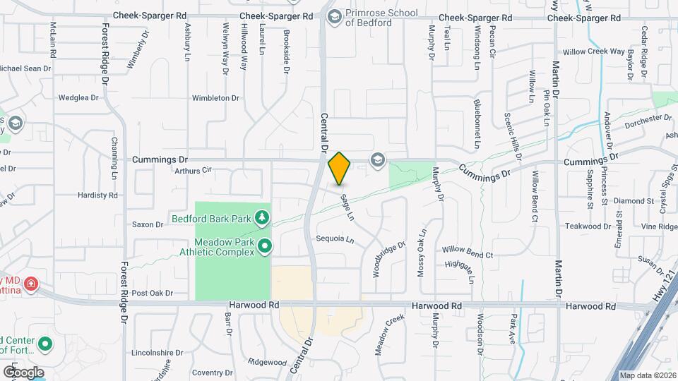 3401 W Sage Ct Map and Location Details