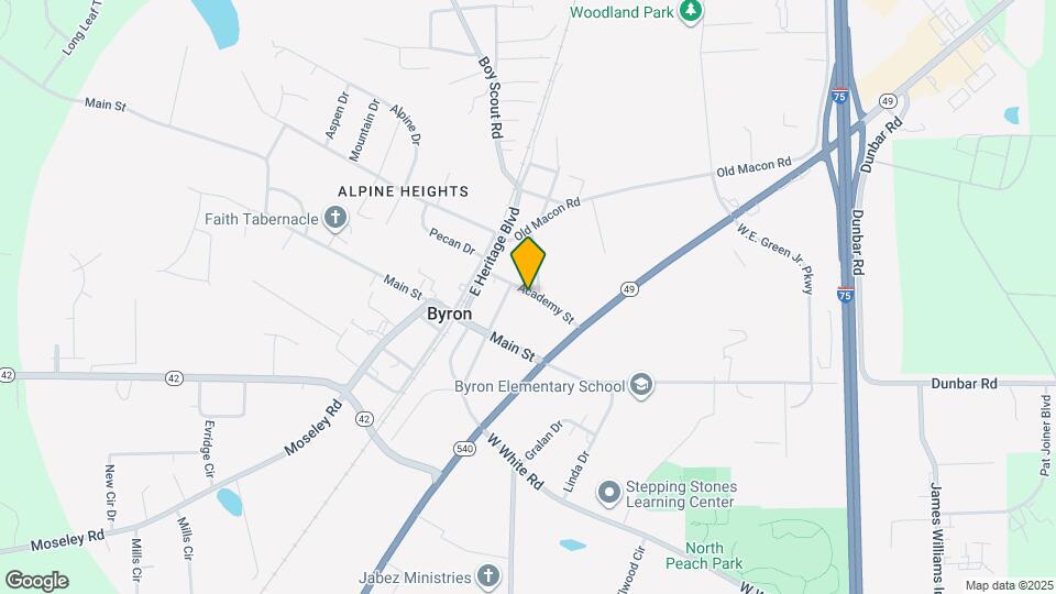 202 Academy St Mapa y Detalles de la Ubicación