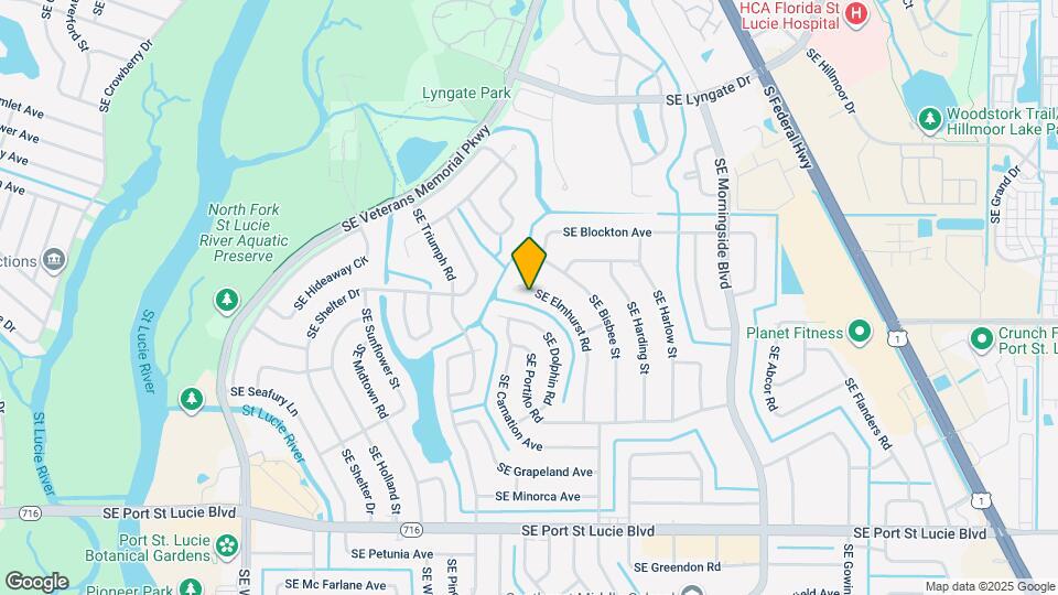2050 SE Elmhurst Rd Map and Location Details