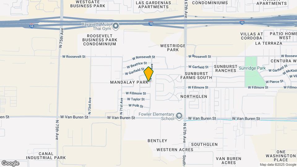 618 N 69th Ave Map and Location Details