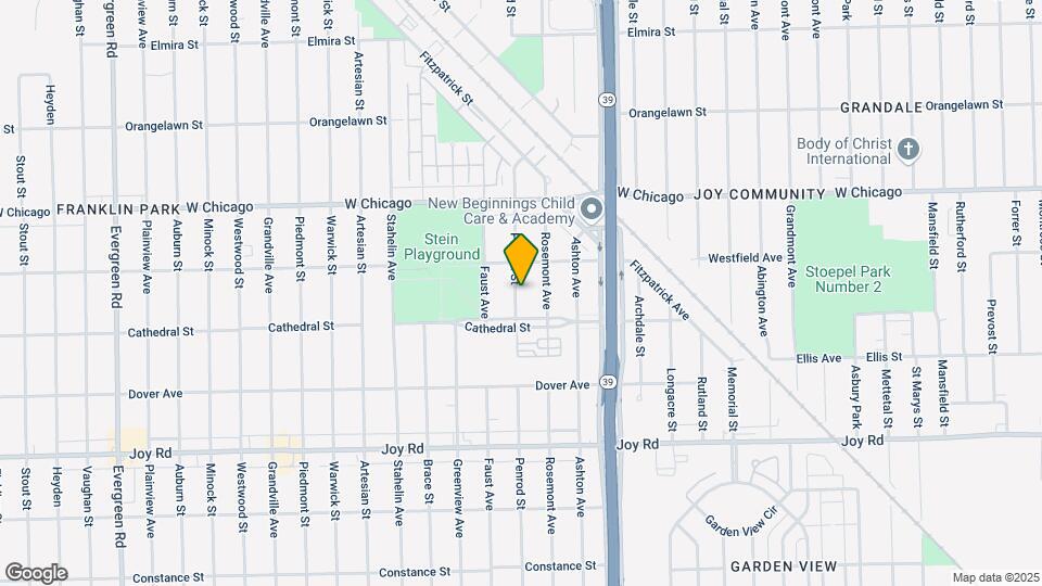 9230 Penrod St Map and Location Details