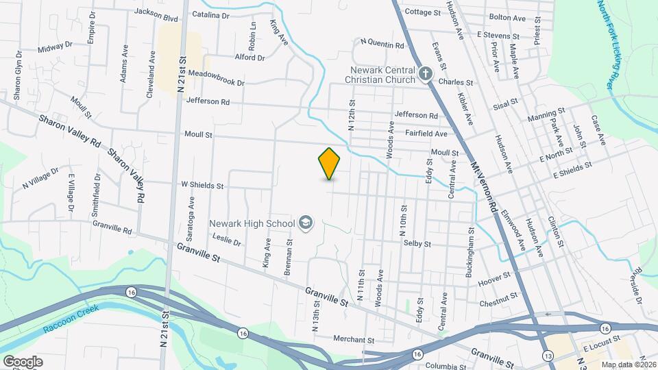 413 Sherwood Dr W Map and Location Details