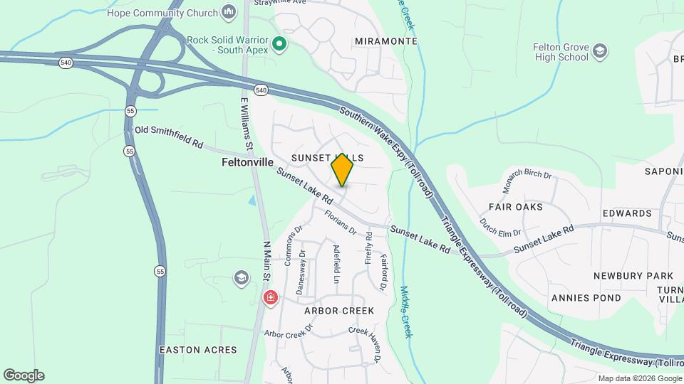 201 Ridge Lake Dr Map and Location Details