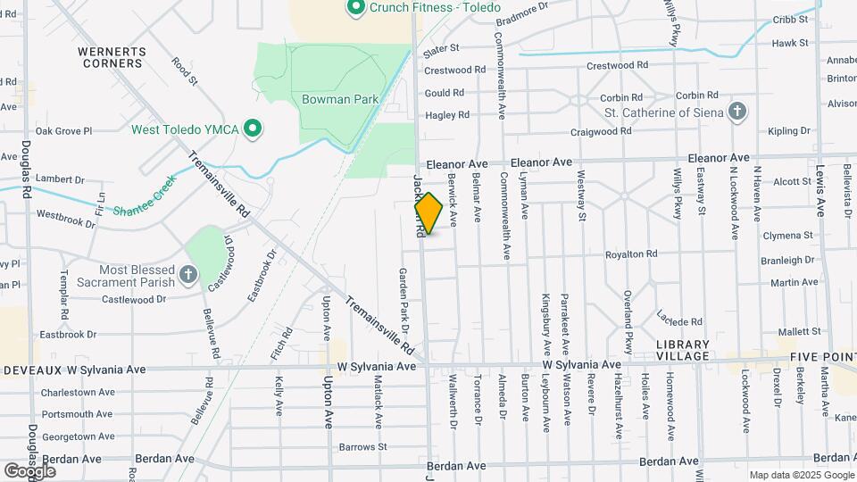 4310 Jackman Rd Map and Location Details