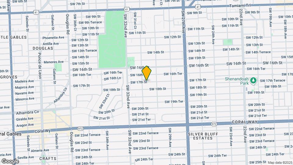 3076 SW 17th St Map and Location Details