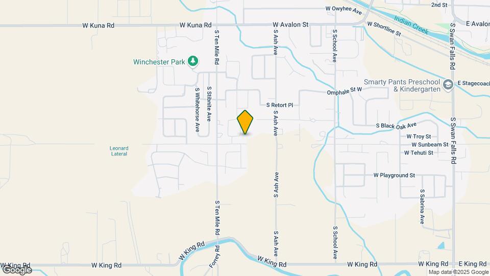 1431 W Afton St Map and Location Details