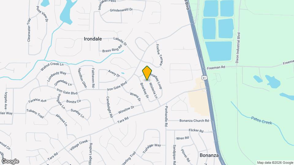 10299 Wisteria Ln Mapa y Detalles de la Ubicación